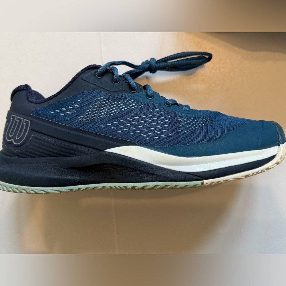 Wilson ocean blue RUSH Pro V3.5 Sz 7.5 tennis pickleball shoes